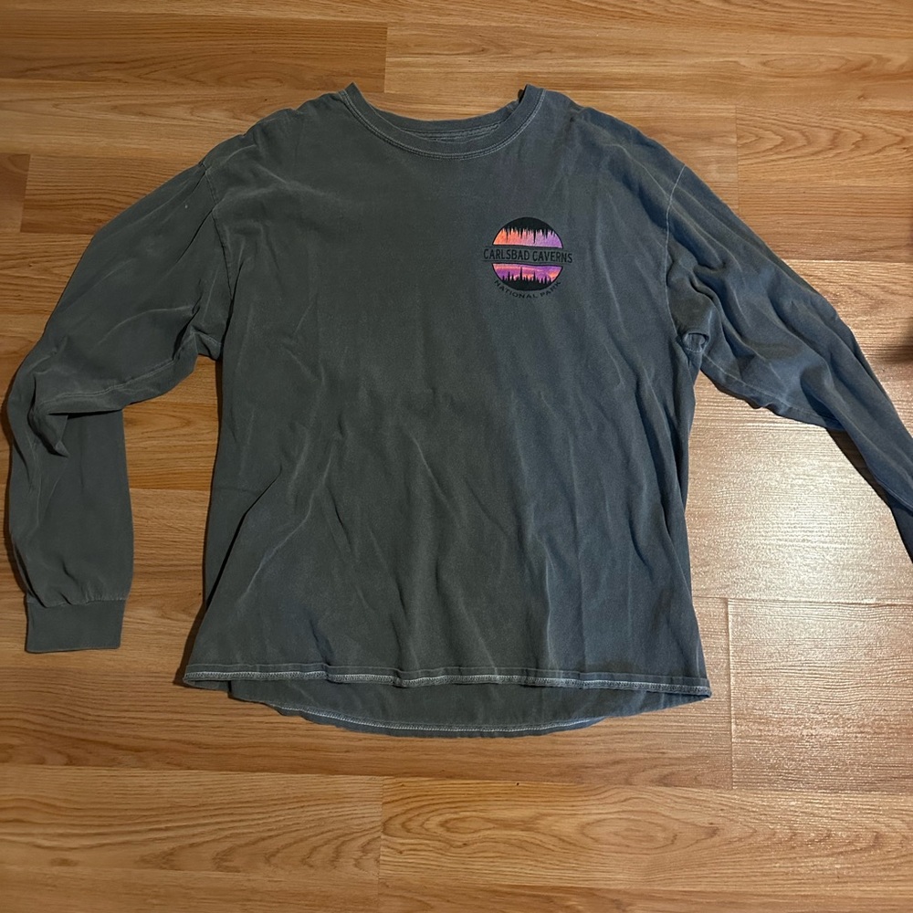 Carlsbad Caverns Gray Long Sleeve
